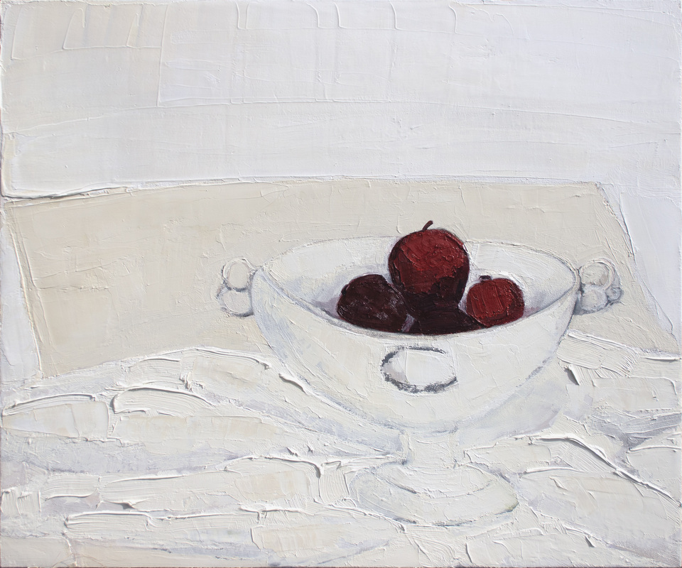 Still Life with Apples a 30x36